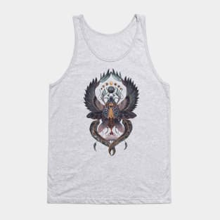 Scarab Gud Luck Wings Beetle Tank Top